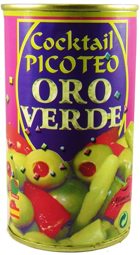 Oro Verde Genuine Spanish Olive Picoteo Variety 5 oz